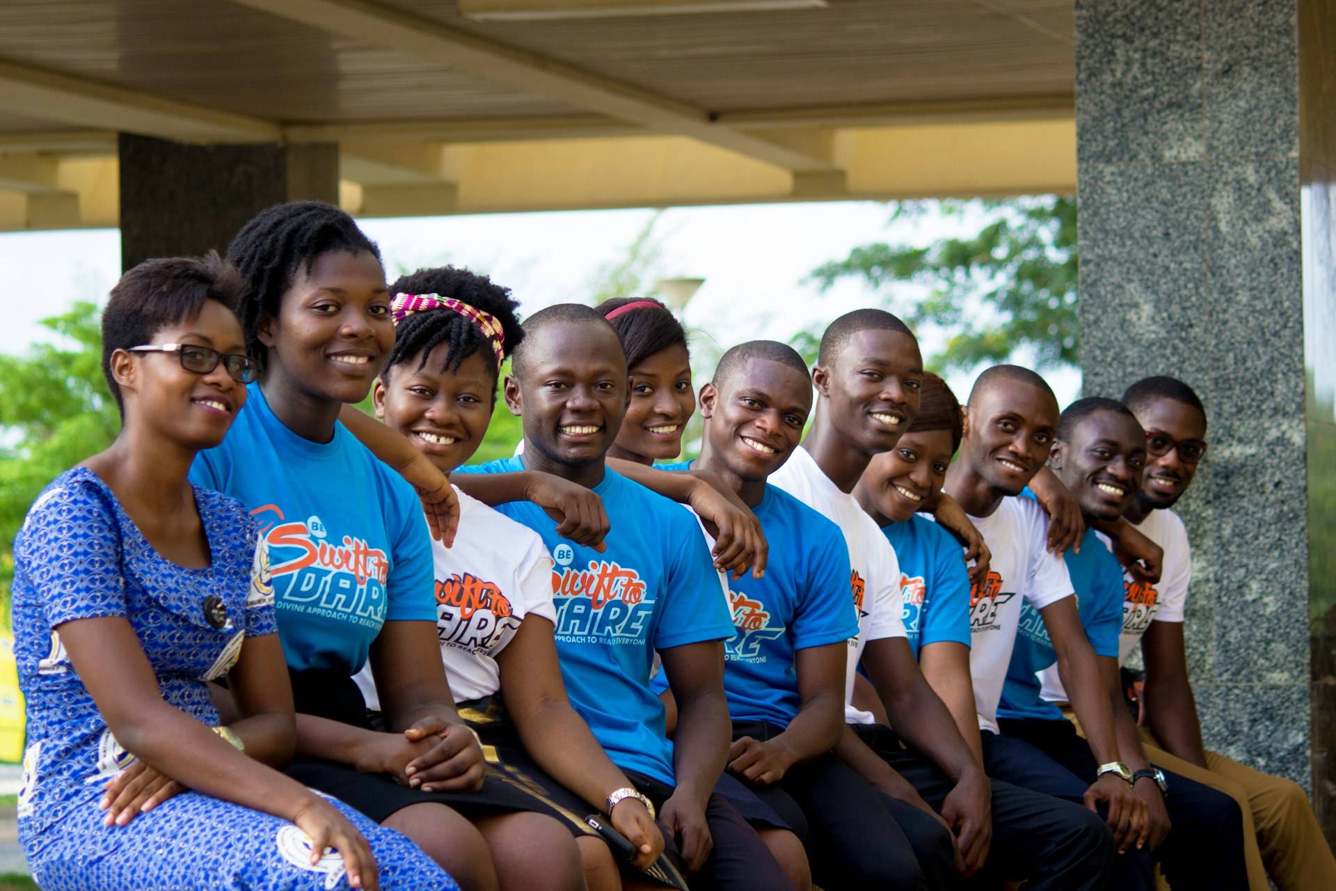 Groupe de jeunes responsables